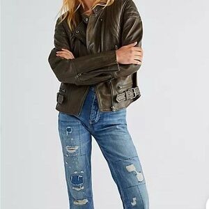 We the free moto jacket